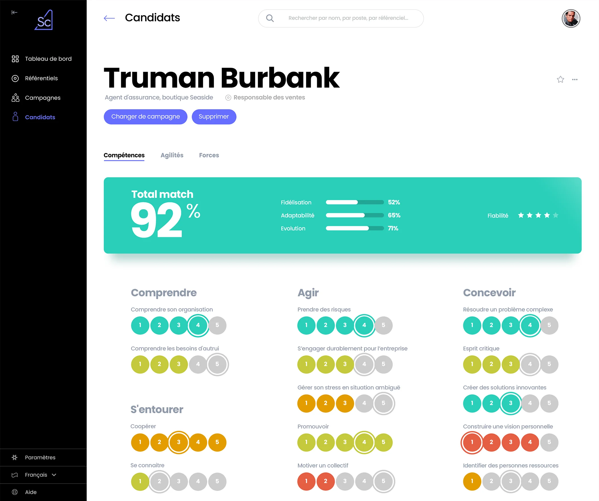 UI/UX designer — Projet : Saven
