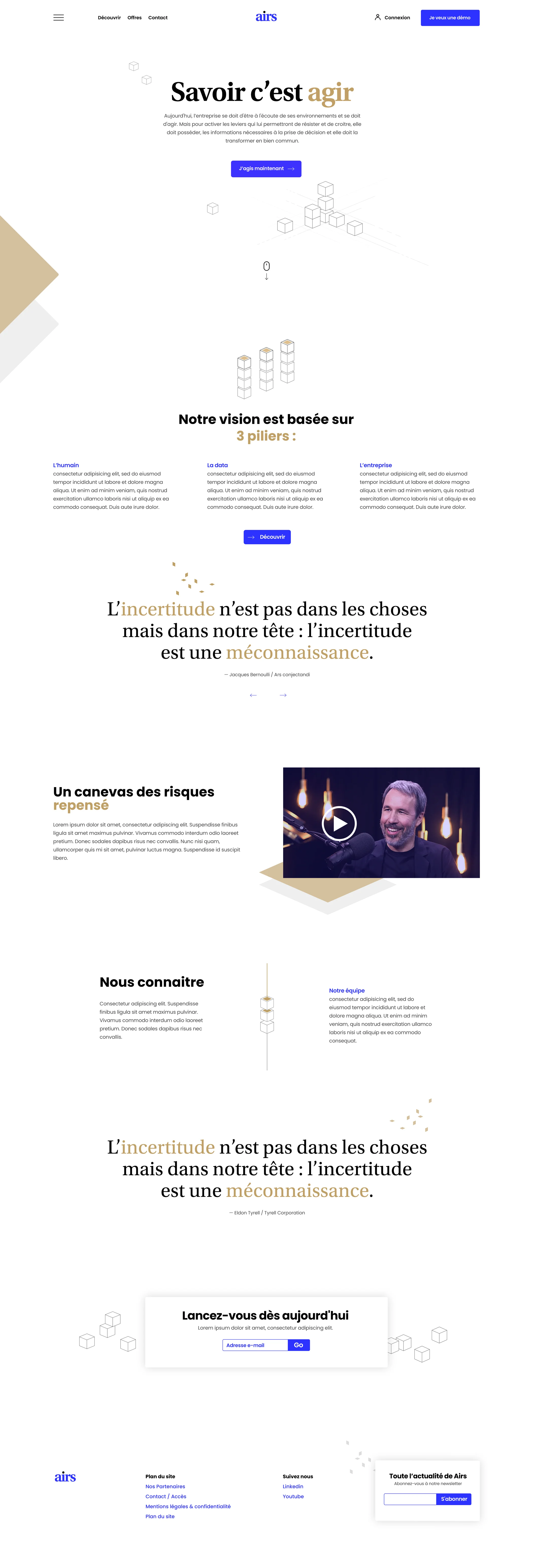 UI/UX designer — Projet : Airs
