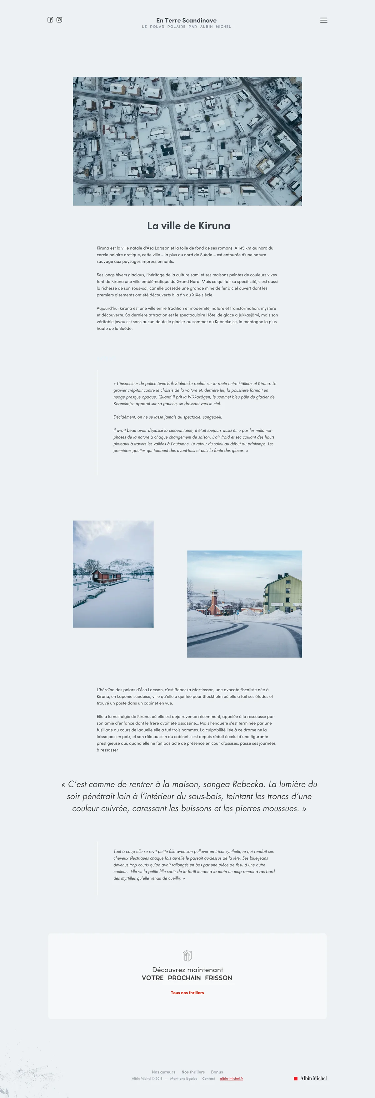 UI/UX designer — Projet En terre scandinave