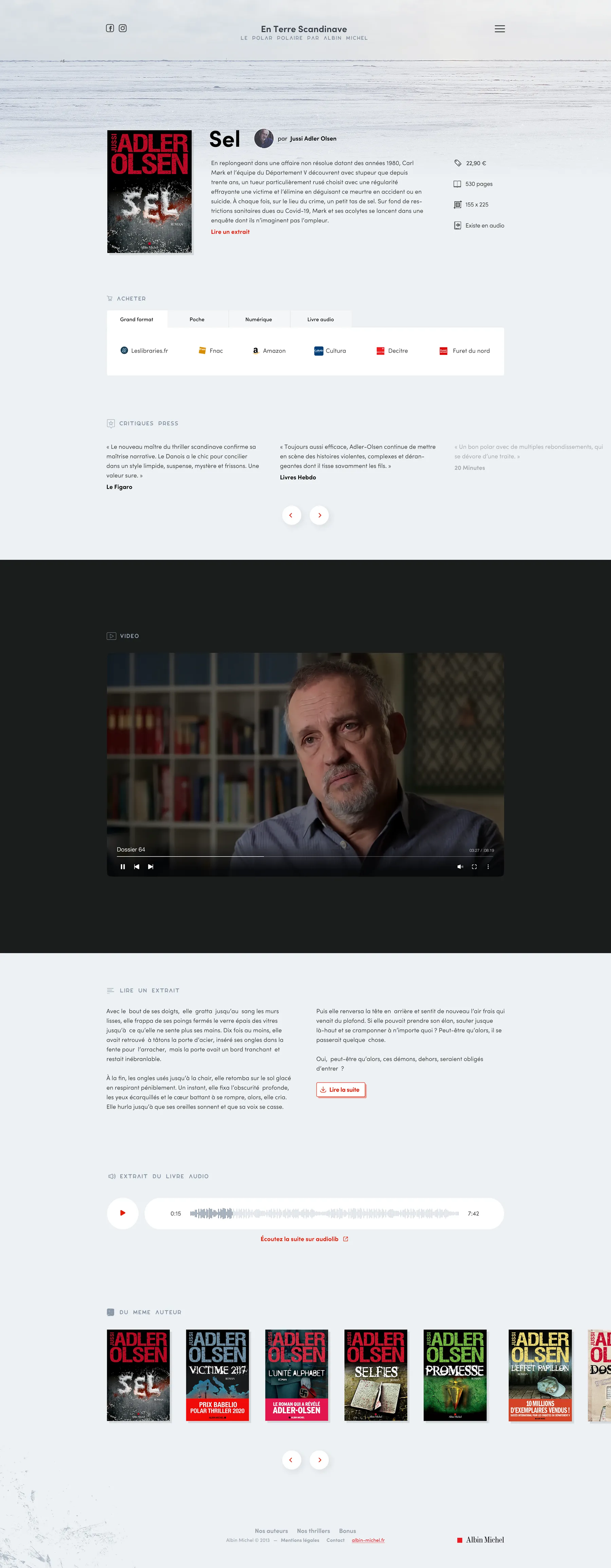 UI/UX designer — Projet En terre scandinave